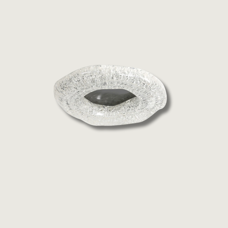 Luminaire de Plafond Sculptural - Éclat Chaleureux et Design Unique