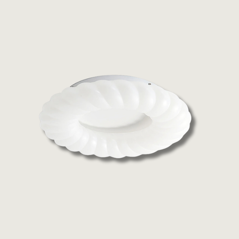 Lampe de Plafond Design Donut - Éclat Doux et Ambiance Magique