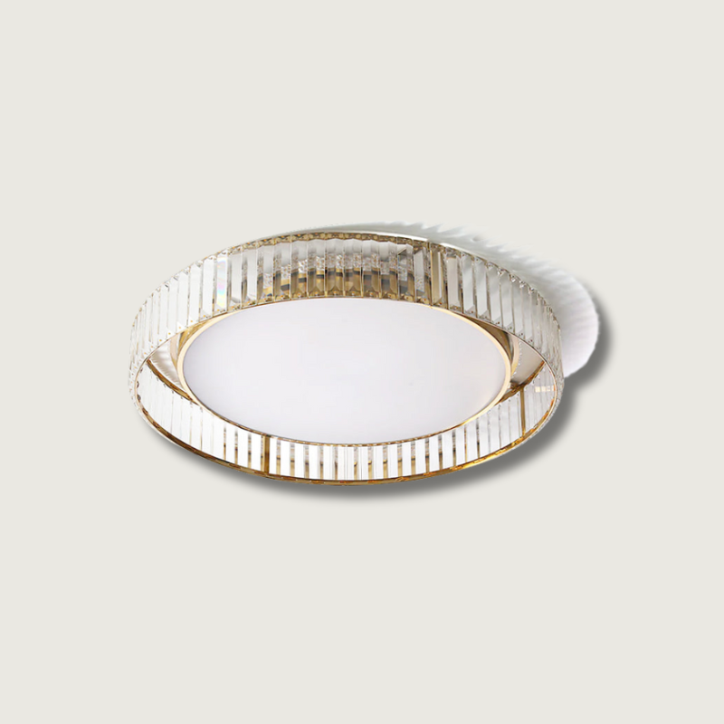 Plafonnier Moderne en Cristal - Design Élégant et Sophistiqué