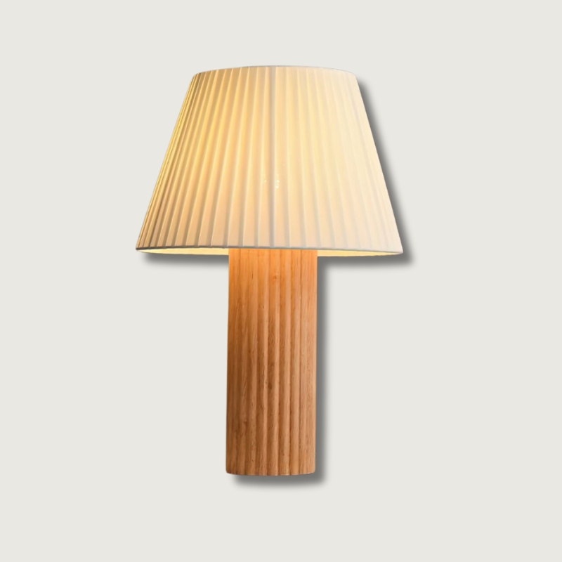 Lampe d'Intérieur en Bois - Éclairage Ambiant et Élégant