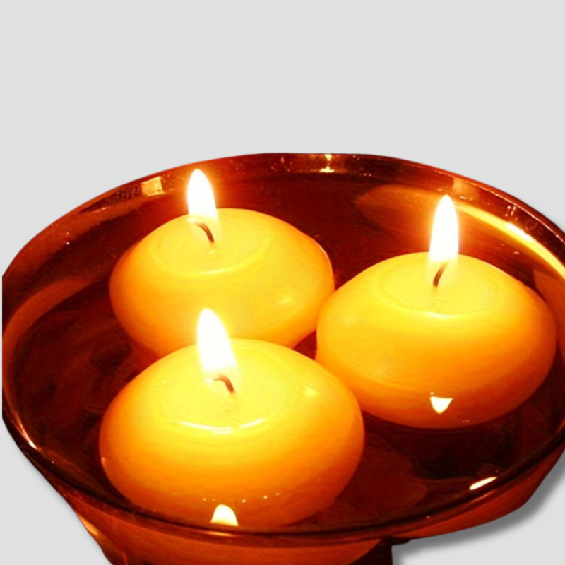 Bougies Flottantes de Luxe pour Mariage - Créez une Ambiance Sereine et Romantique