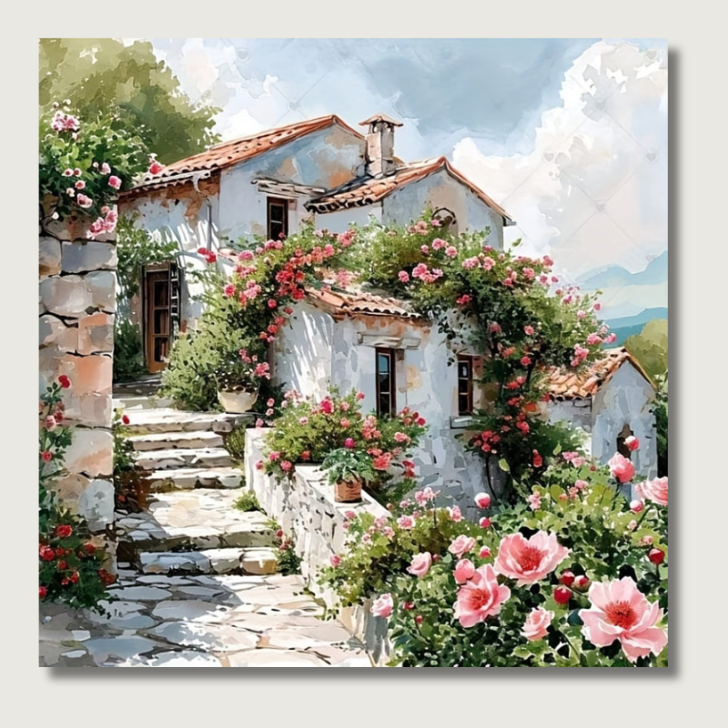 Peinture Paysage 3D Lumineux - Créativité et Détente à Domicile