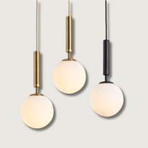 Lampe Suspendue Moderne en Laiton - Éclat Intemporel et Design Raffiné