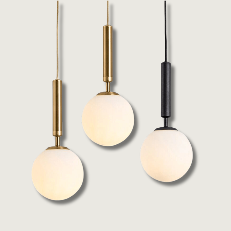 Lampe Suspendue Moderne en Laiton - Éclat Intemporel et Design Raffiné