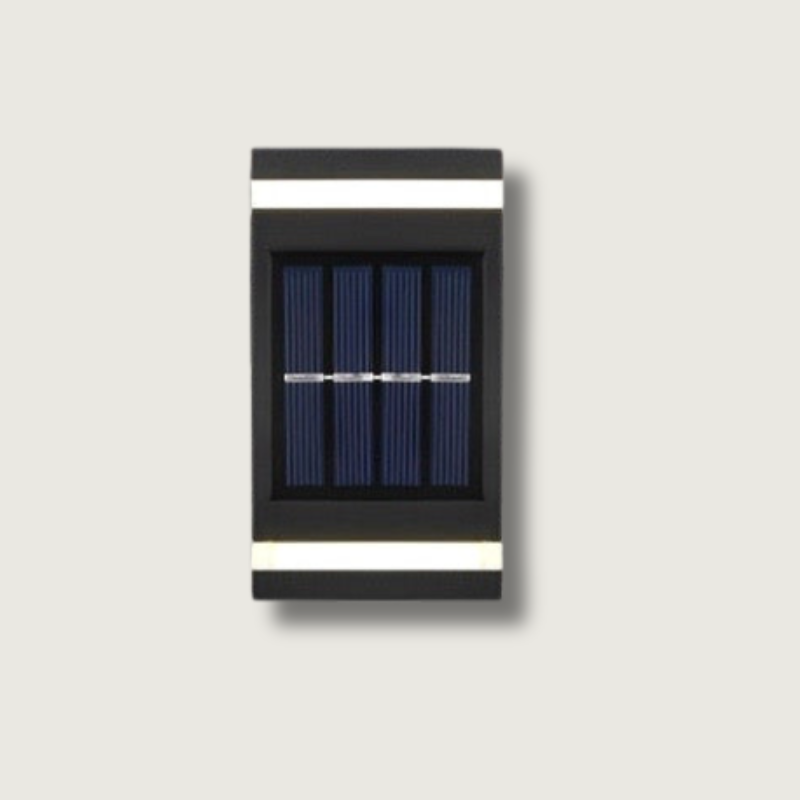 Lampe Murale Solaire pour Jardin - Éclairage Élégant et Écologique