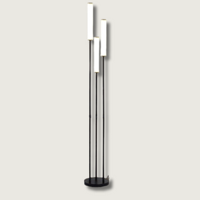 Lampe sur Pied Dimmable avec Étagère - Éclairage Pratique et Design Élégant