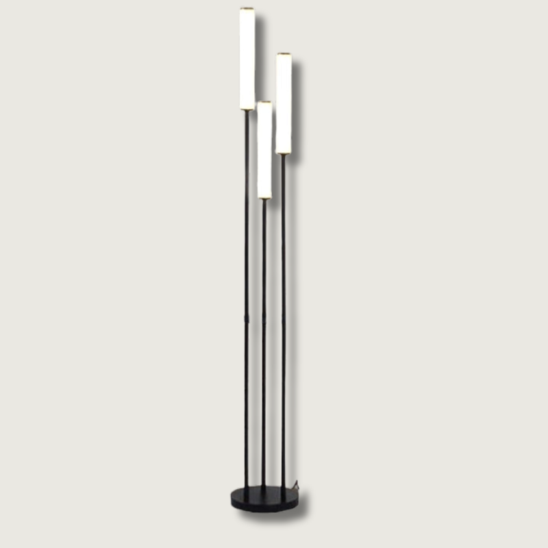 Lampe sur Pied Dimmable avec Étagère - Éclairage Pratique et Design Élégant