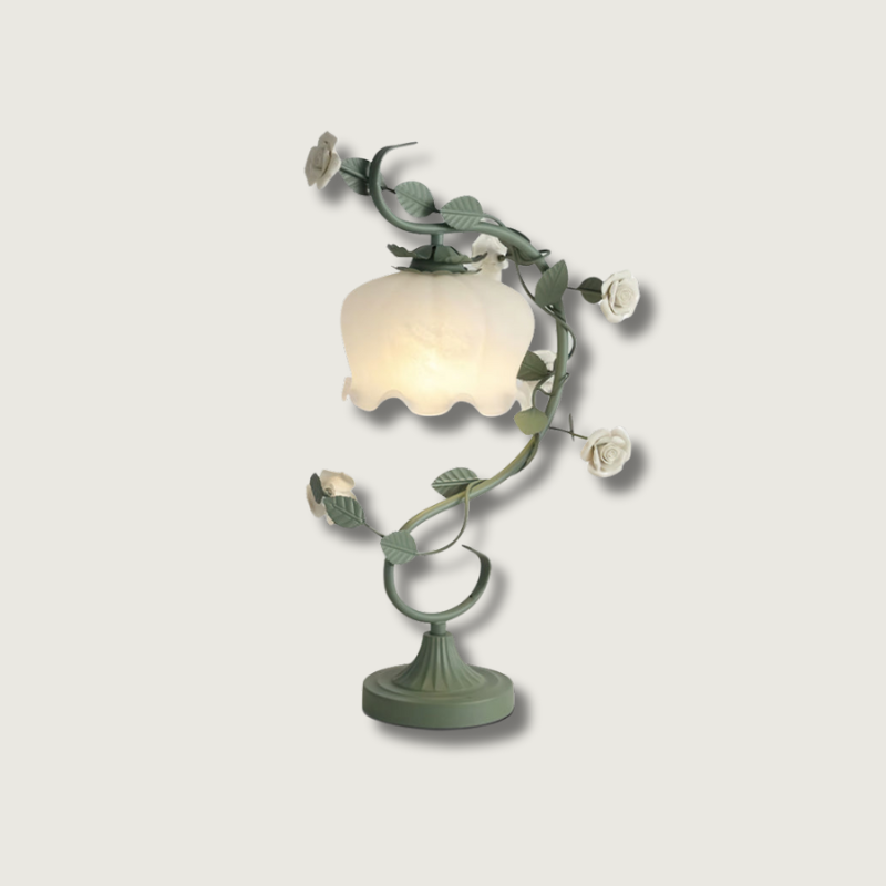 Lampe de Table Design Floral - Élégance et Durabilité pour Votre Intérieur