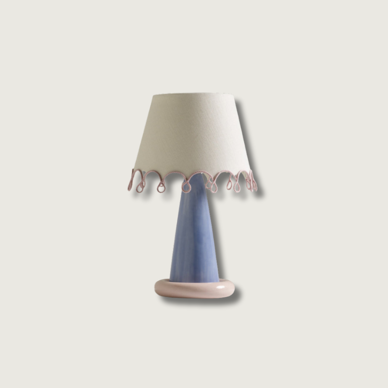 Lampe de Nuit en Céramique - Design Élégant et Ludique pour Intérieurs