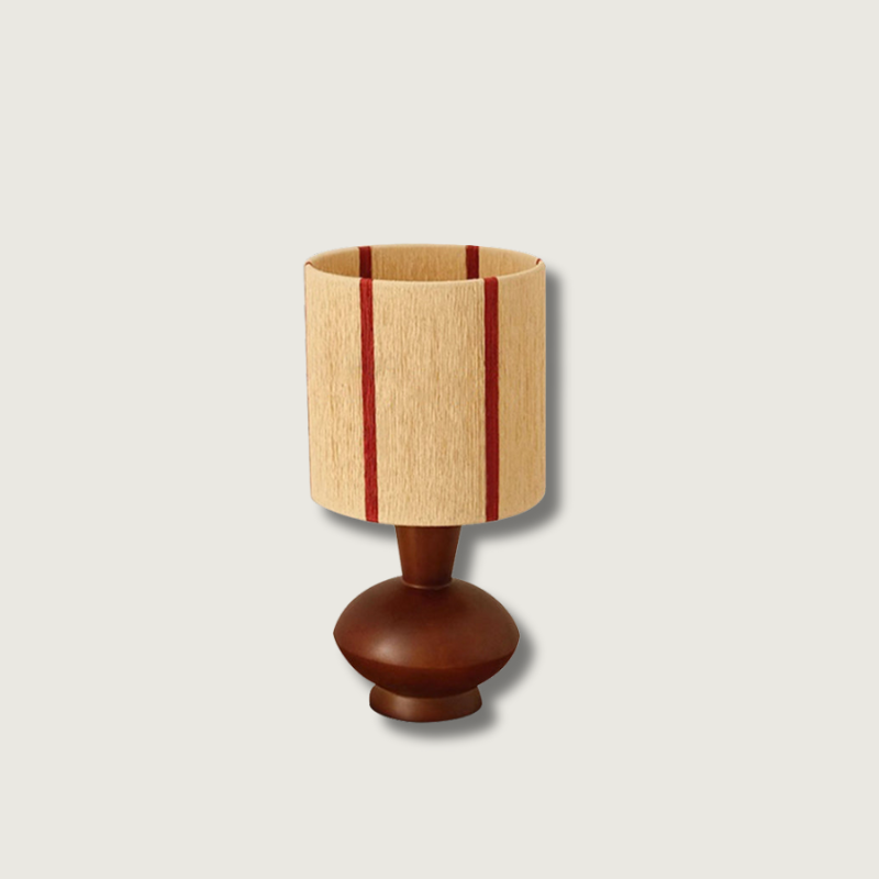 Lampe de Table en Bois Naturel - Élégance Intemporelle et Ambiance Cozy
