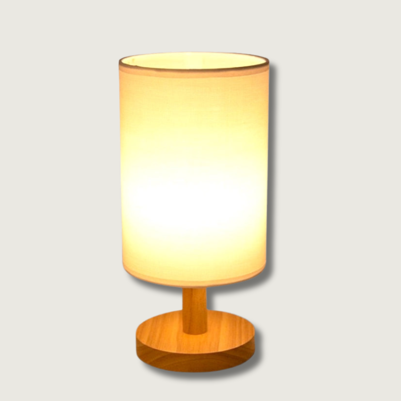 Lampe de Bureau LED en Bois - Élégance Scandinave avec Éclairage Ajustable