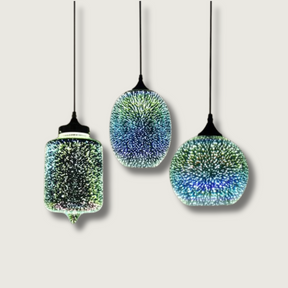 Lampe en Verre Écologique - Design Élégant et Lumineux