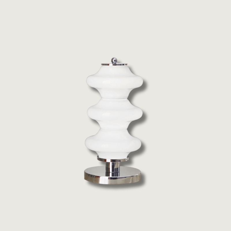 Lampe de Table Élégante en Verre - Éclairage Doux et Raffiné pour Intérieur
