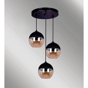 Éclairage Loft Chic Moderne - Lampe en Fer et Verre de Qualité