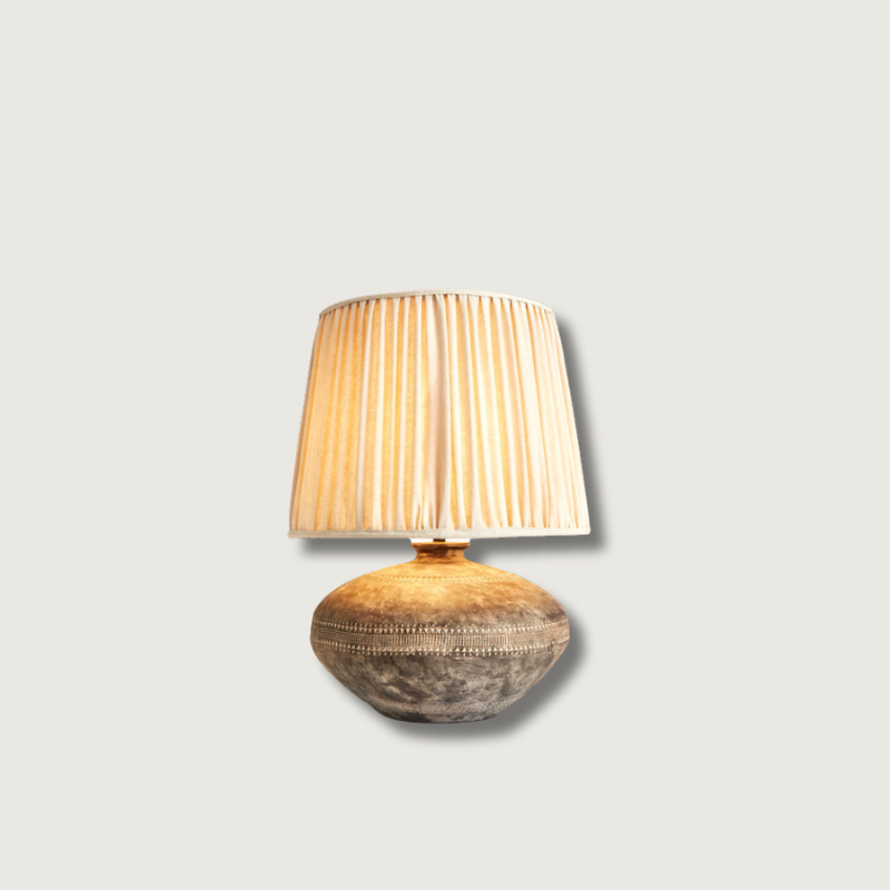 Lampe de Table en Céramique - Design Élégant et Éclairage Cozy