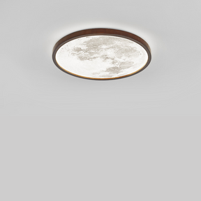 Lampe de Plafond Élégante en Bois - Design Minimaliste et Éclairage Accueillant