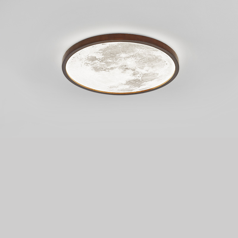 Lampe de Plafond Élégante en Bois - Design Minimaliste et Éclairage Accueillant