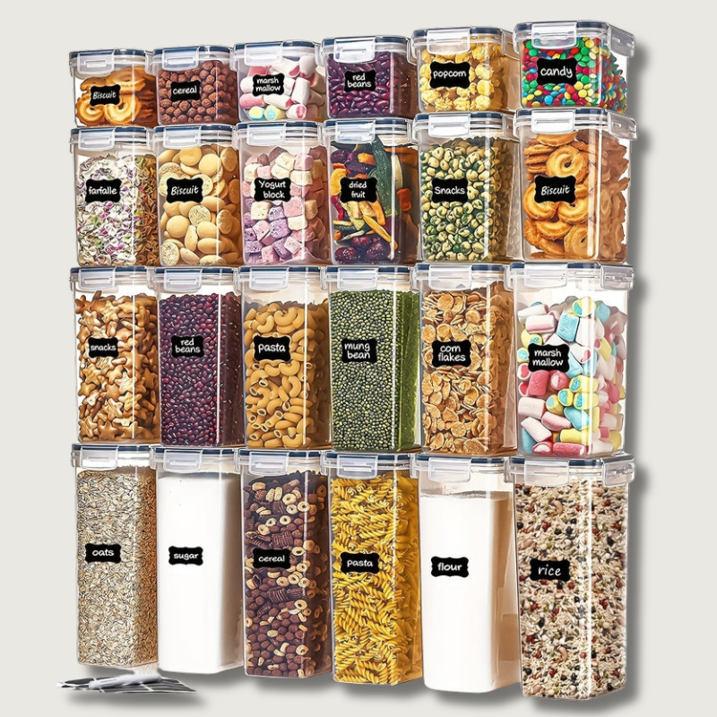 Contenants de Stockage Hermétiques - Gardez Vos Aliments Frais et Savoureux