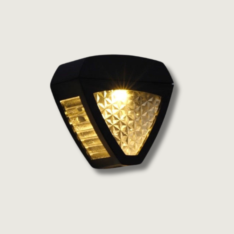Lampe Murale Solaire Égyptienne - Éclairage Solaire Écologique et Durable