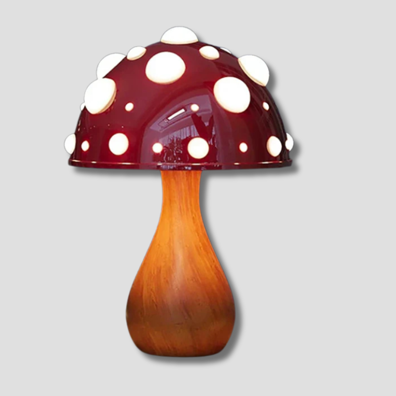 Lampe Champignon Amanite LED - Éclairage Enchanteur pour Ambiance Magique