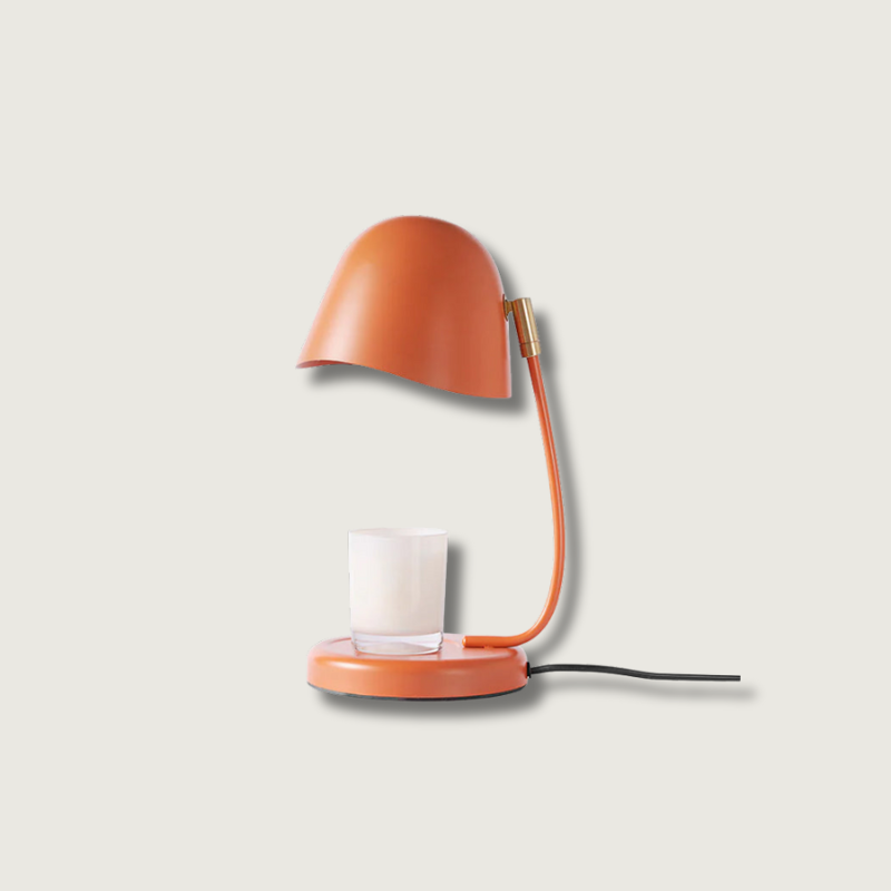 Lampe à Bougie Moderne en Métal - Ambiance Chaleureuse et Élégante