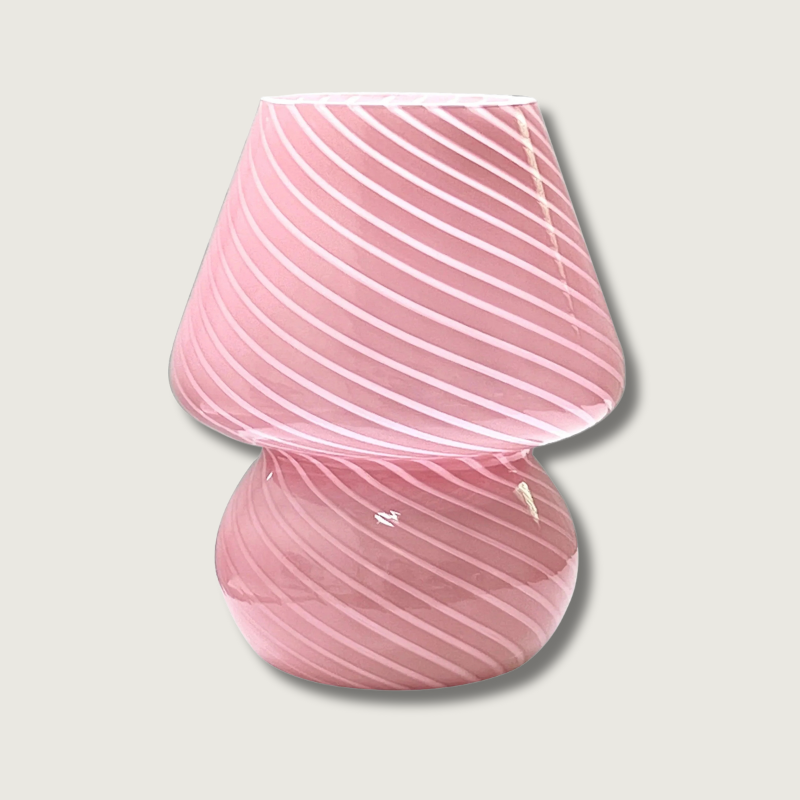 Lampe de Bureau en Verre de Murano - Design Vintage et Éclairage Ambiant
