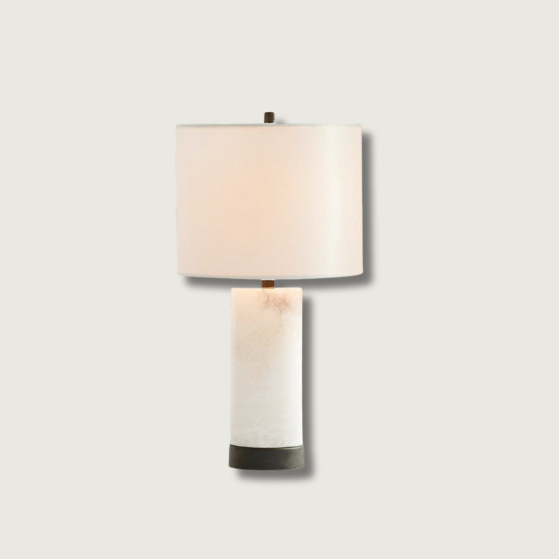 Lampe de Table en Albâtre - Ambiance Chaleureuse et Élégante