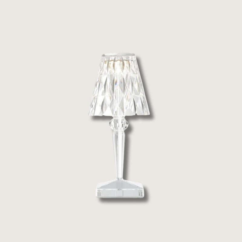 Lampe LED Glamour Rechargeable - Éclairage Ambiance et Tactile