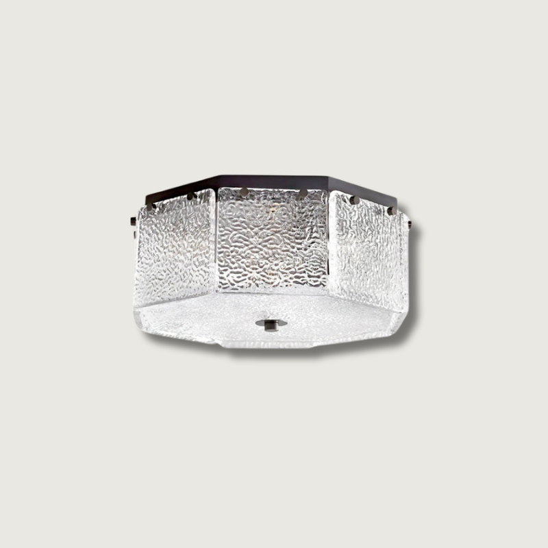 Lampe de Plafond Moderne en Cuivre - Éclairage Raffiné et Durable