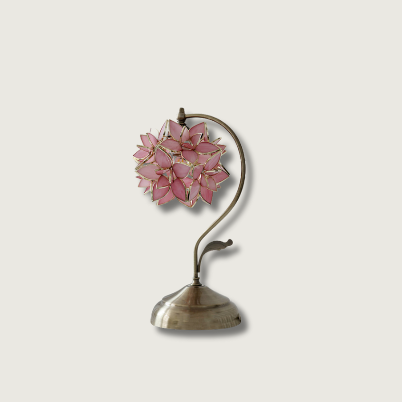 Lampe de Table en Verre Soufflé - Élégance et Chaleur pour Votre Intérieur