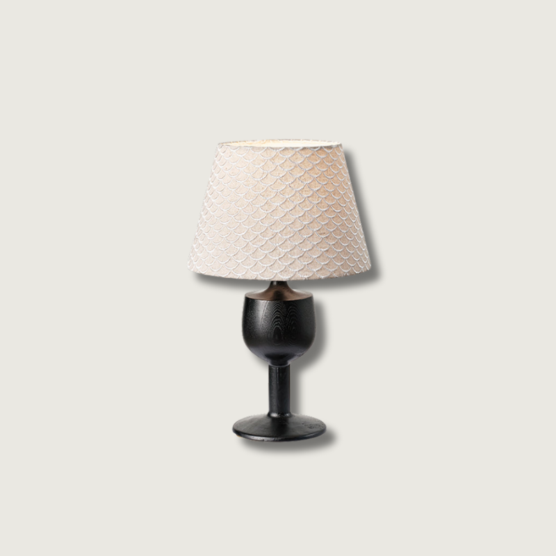 Lampe de Table en Bois - Élégance et Charme Envoûtant