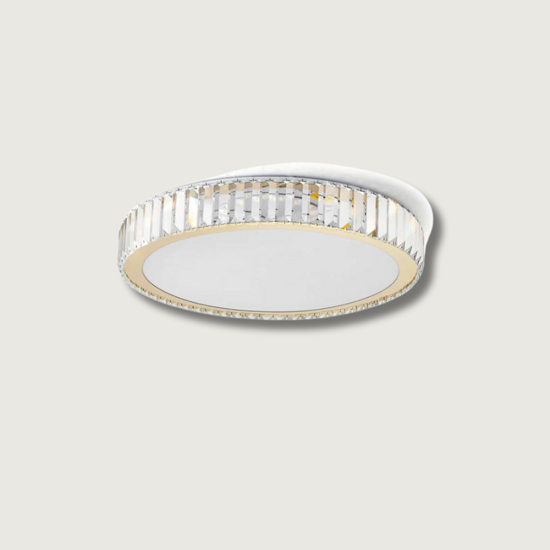 Éclairage en Cristal Moderne - Design Élégant pour Intérieur Luxueux