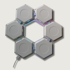 Lampe Modulaire Hexagonale - Design Créatif et Installation Facile