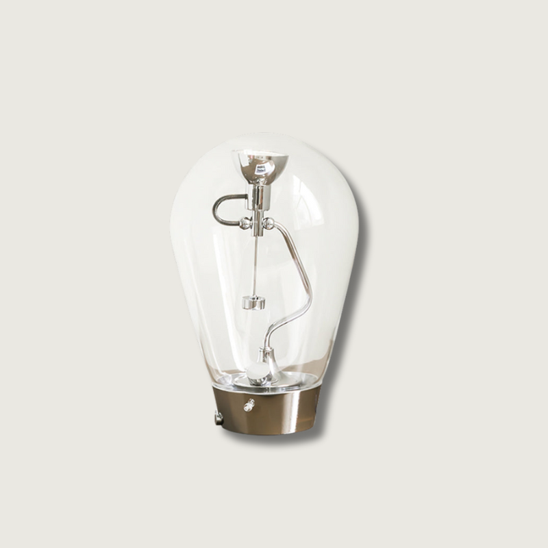 Lampe de Table Élégante en Verre - Design Contemporain et Économie d'Énergie