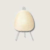 Lampe Trépied Japonaise - Éclairage LED Doux et Élégant