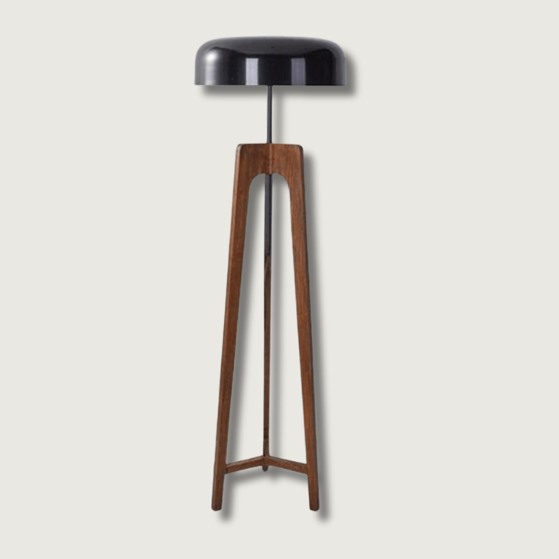 Lampe en Bois de Bambou - Élégance et Éclairage Chaleureux