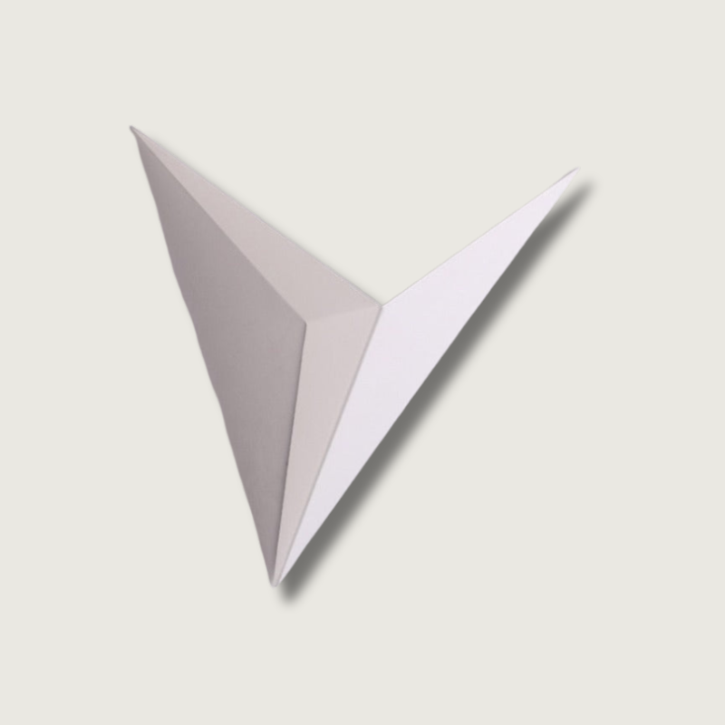 Applique Murale Triangulaire LED - Éclairage Élégant et Économe en Énergie