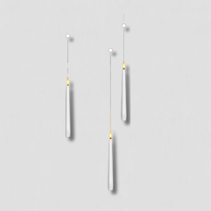 Bougies LED Flottantes Télécommandées - Ambiance Enchantée et Sûre