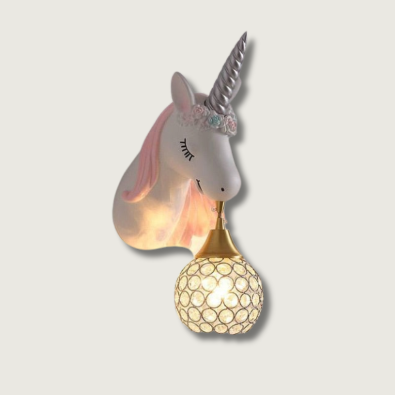 Applique Murale Licorne Enfant - Atmosphère Magique et Unique
