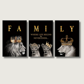 Affiches Murales de Lions | Art Inspirant pour Décoration Intérieure