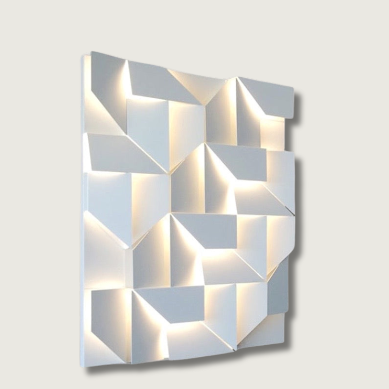 Lampe Murale 3D Économique - Éclairage Élégant et Durable