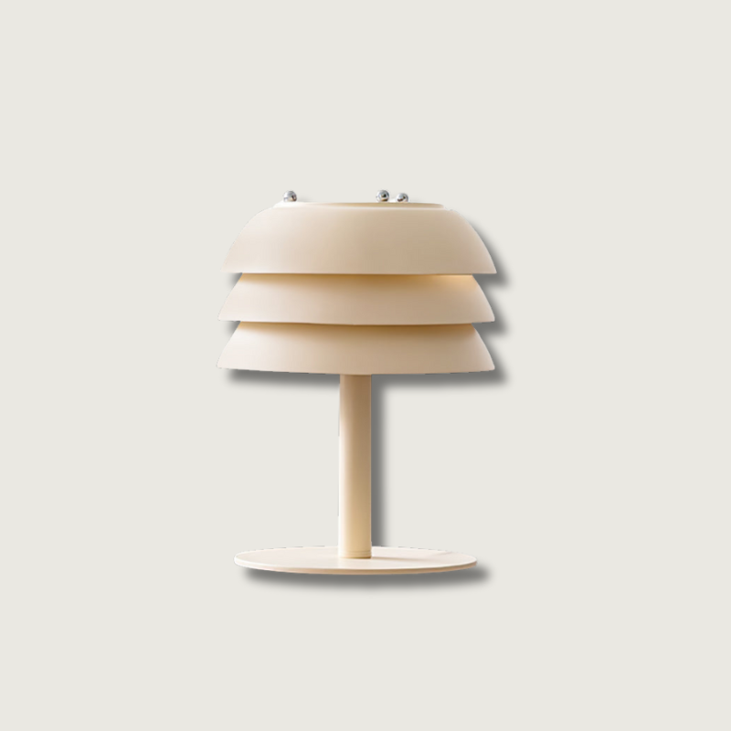 Lampe de Bureau Élégante - Design en Couches et Éclairage Cozy