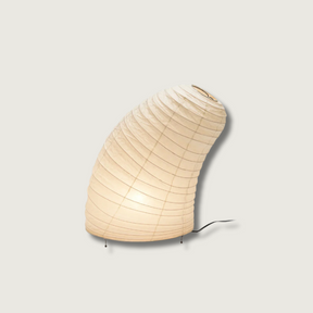 Lampe de Table en Papier de Mûrier - Design Organique et Élégant