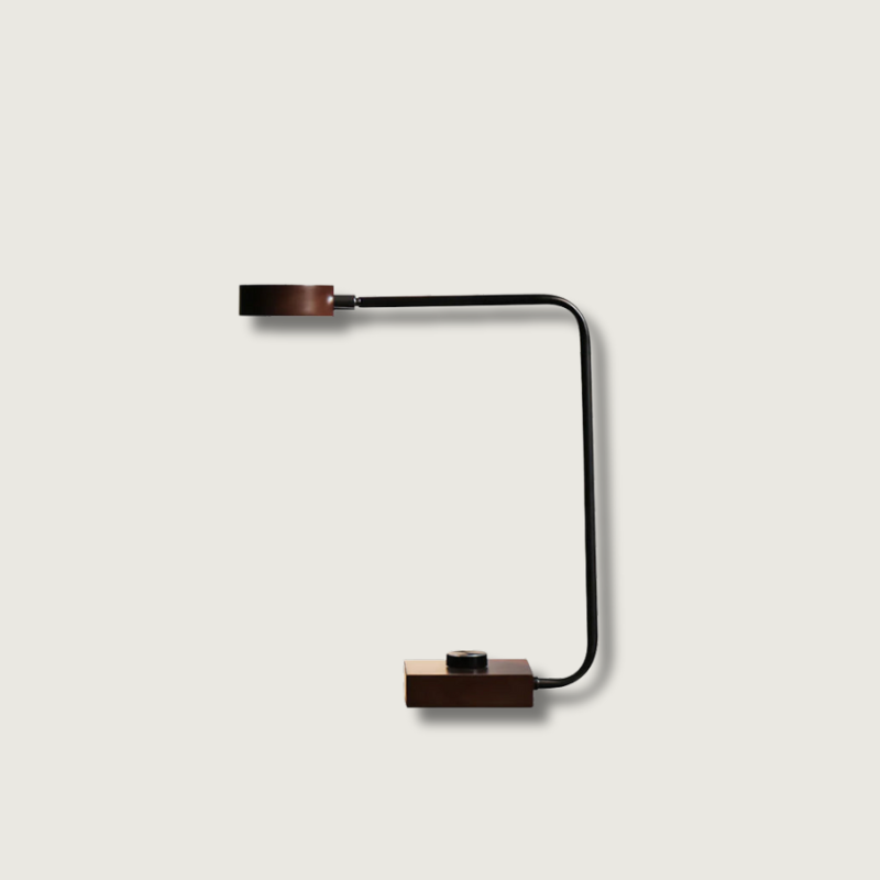Lampe de Table Élégante - Design Arrondi et Éclairage Subtil