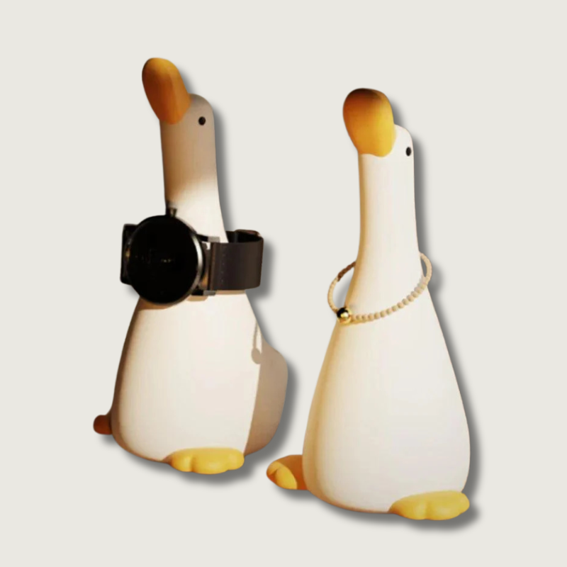 Lampe de Nuit Canard en Silicone - Éclairage Doux et Amusant pour Enfants