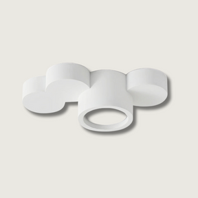 Luminaire de Plafond Rond Élégant - Éclairage Économe en Énergie et Polyvalent
