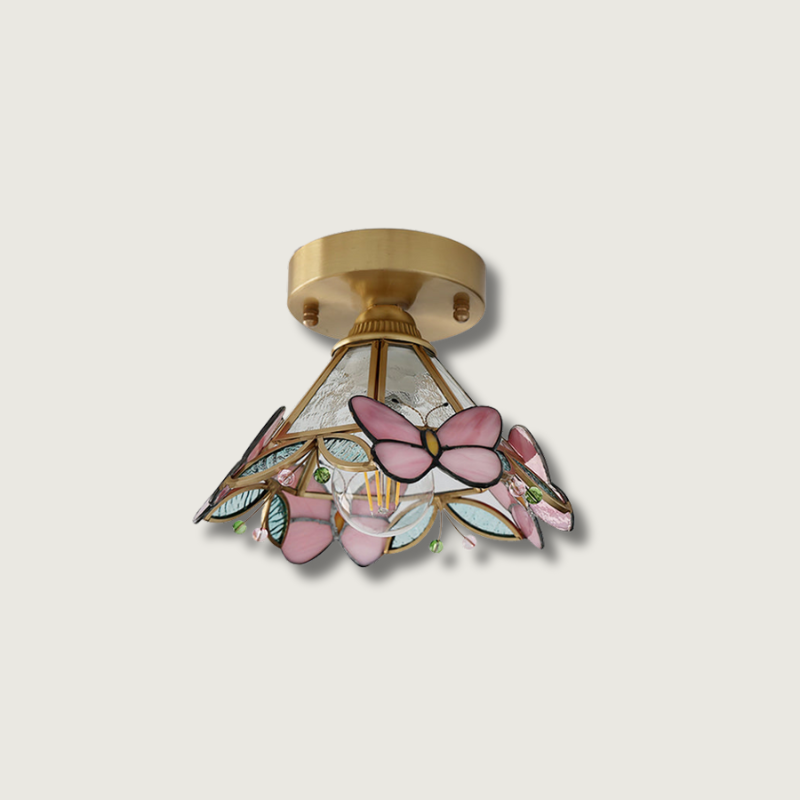 Lampe de Plafond en Forme de Papillon - Éclairage Doux et Magique pour Enfants