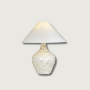 Lampe de Table en Coquillages - Design Élégant et Ambiance Apaisante