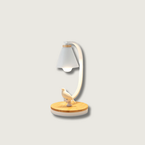 Lampe de Bureau Moderne - Design Élégant avec Figurine d'Oiseau