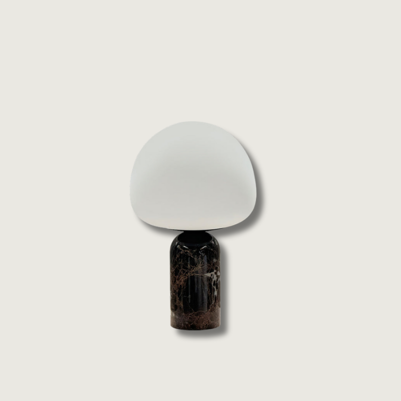 Lampe de Bureau en Marbre et Verre - Élégance Intemporelle pour Votre Intérieur
